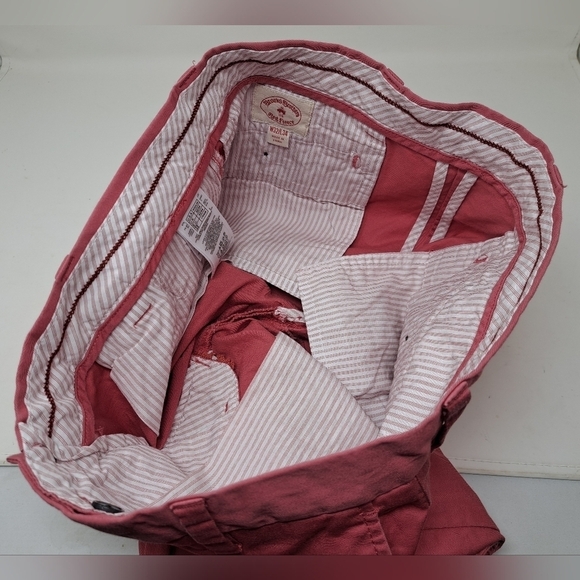 Brook's Brothers Red Fleece Men's Chino Pants HQ Size 32x34 - Picture 4 of 13